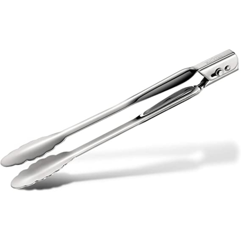 All Clad Stainless Steel Locking Tongs