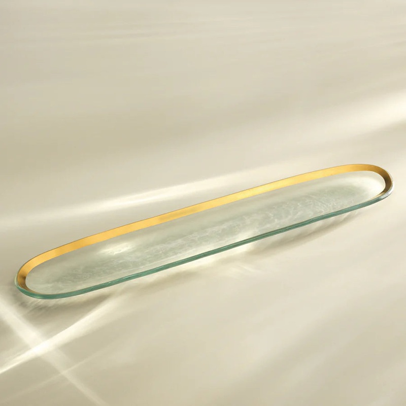 Annieglass Roman Antique Cracker Tray
