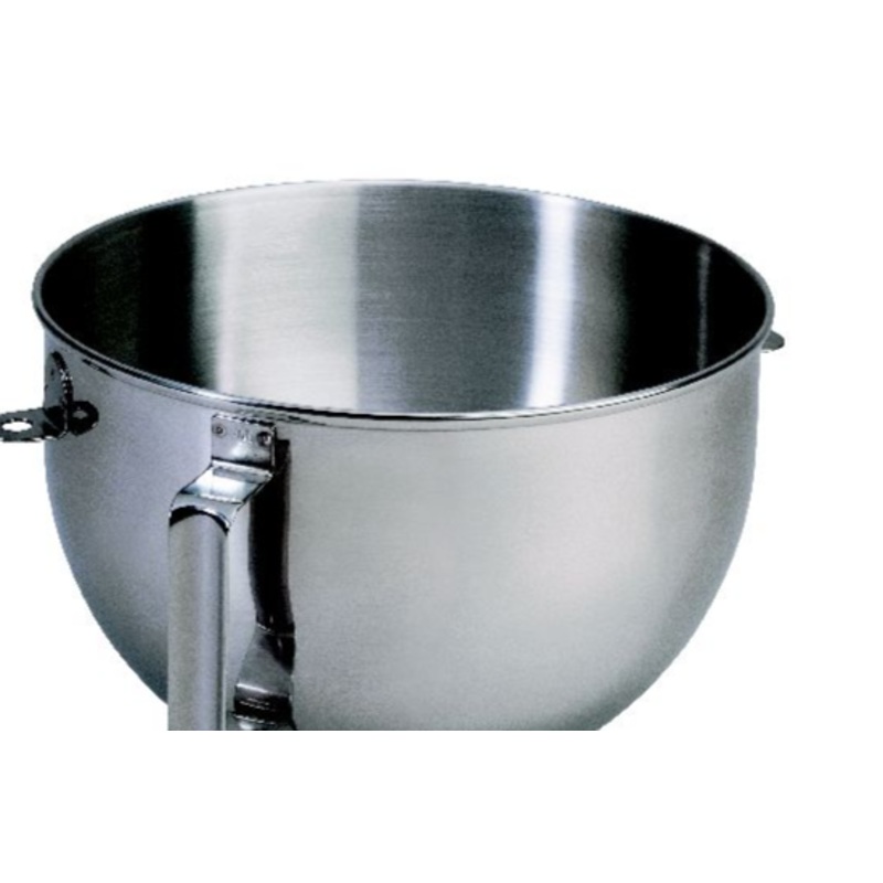 KitchenAid 5 Quart Bowl-Lift Polished Stainless Steel Bowl with Flat Handle