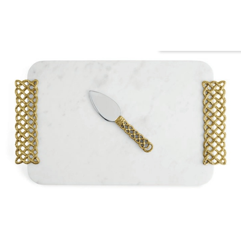 Michael Aram Love Knot Cheese Board w/ Spreader