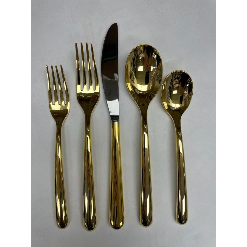 Prestige Cambridge Williamson Soiree Gold 5 pc Placesetting