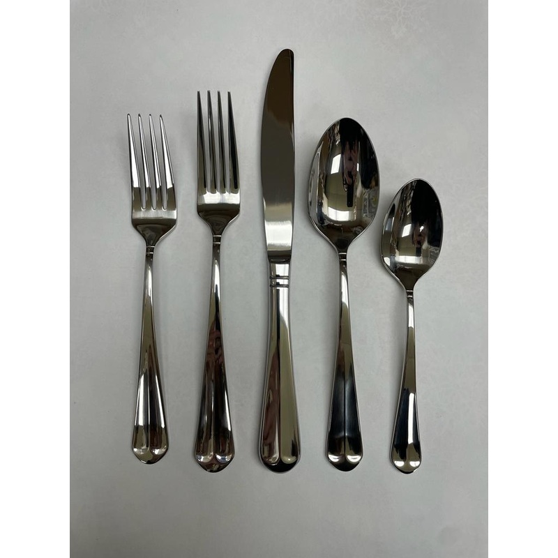 Prestige Mikasa Colette Flatware, 65 Pc. Set, Service for 12