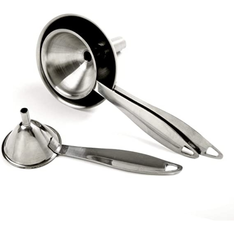 Norpro Stainless Steel Funnels, Set/3