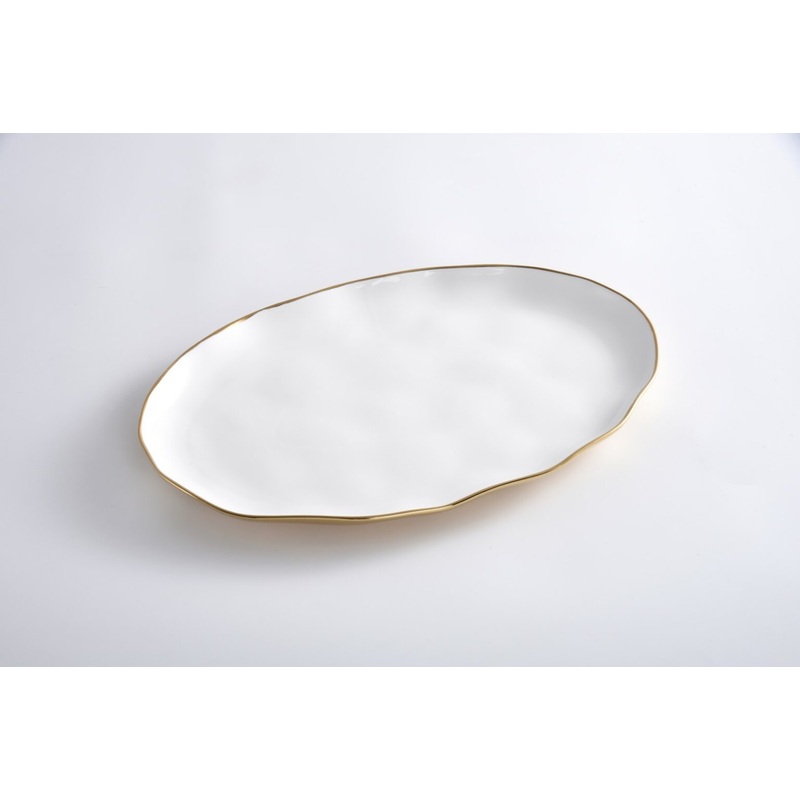 Pampa Bay Moonlight Oval Platter