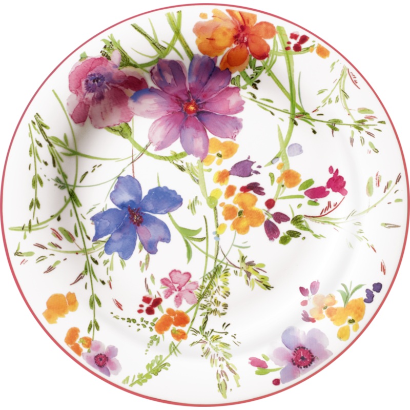 Villeroy & Boch Mariefleur Basic Salad Plate OVERALL DESIGN