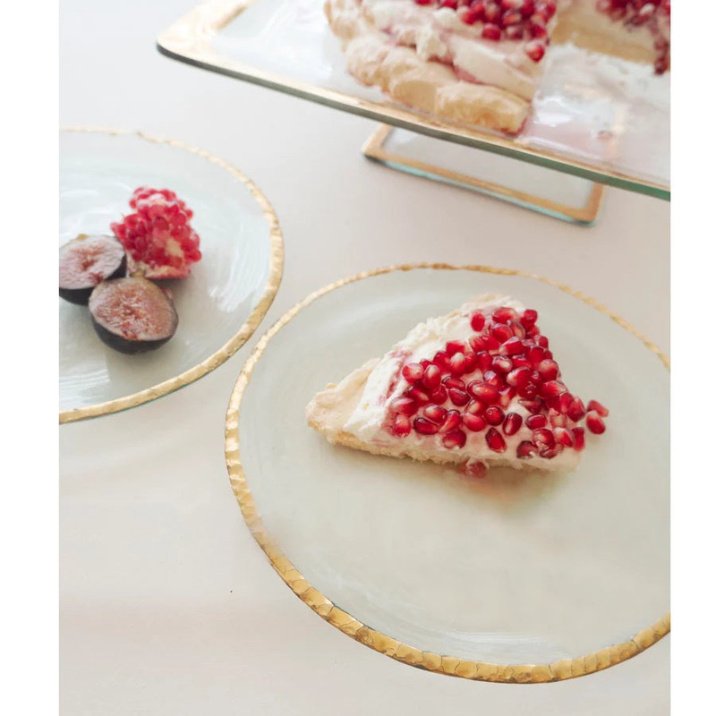 Annieglass Edgey Salad Plate