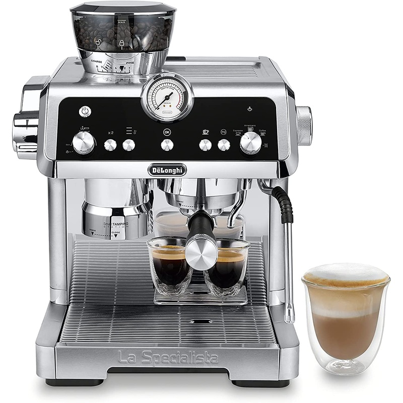 De'Longhi EC9355M La Specialista Prestigio Espresso Machine , Stainless Steel
