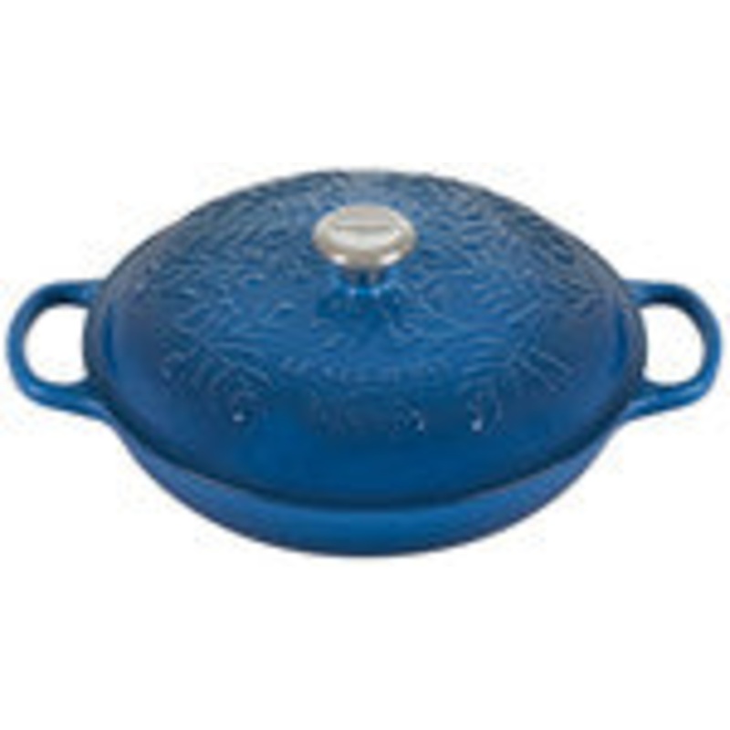 Le Creuset Olive Branch Collection Braiser, 3.5 qt.