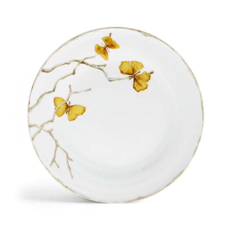 Michael Aram Butterfly Ginkgo Gold Dinner Plate