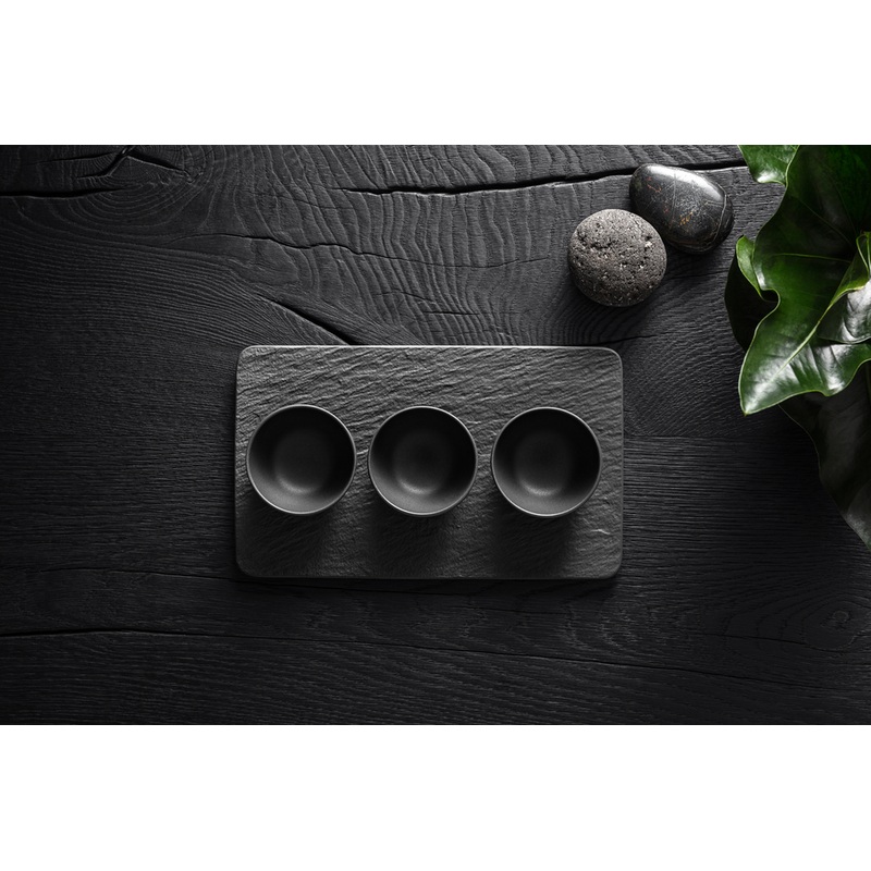 Villeroy & Boch Manufacture Rock 4 Piece Dip Set