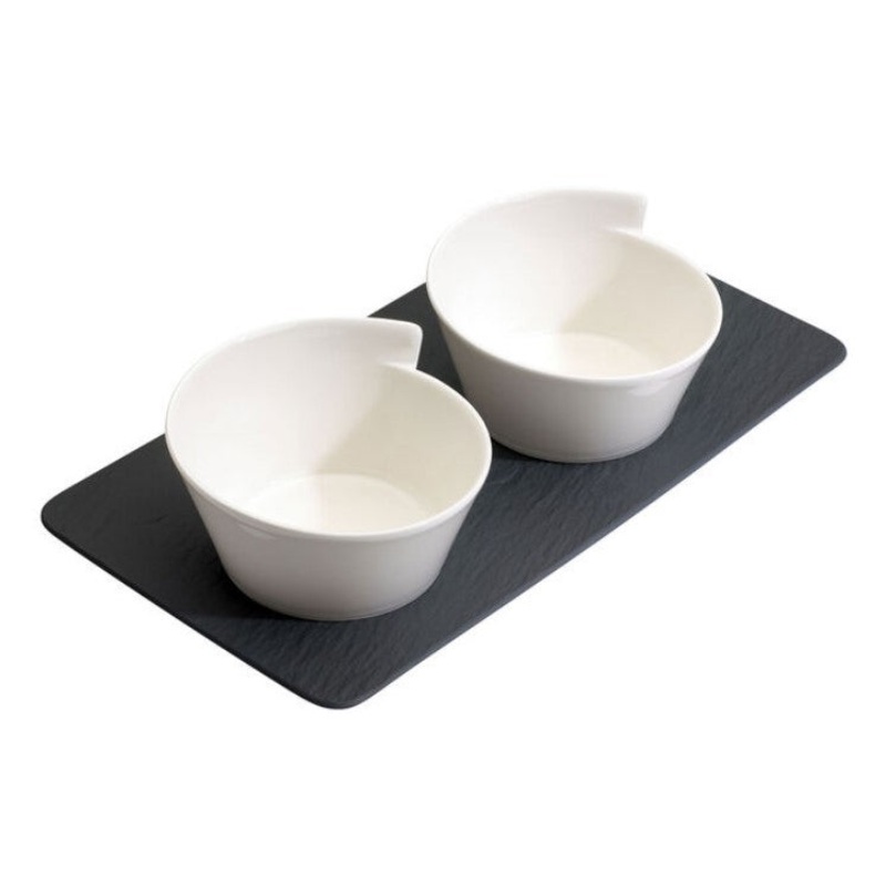 Villeroy & Boch New Wave 3 Piece Condiment Set