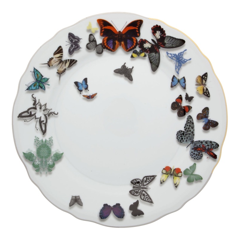 Vista Alegre Butterfly Parade Dinner Plate - Christian Lacroix