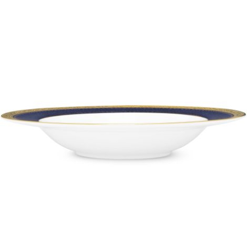 Noritake Odessa Cobalt Gold Soup Bowls