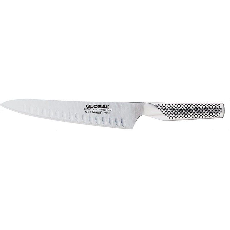 Global Classic Hollow Ground 8" Carving Knife, G-82