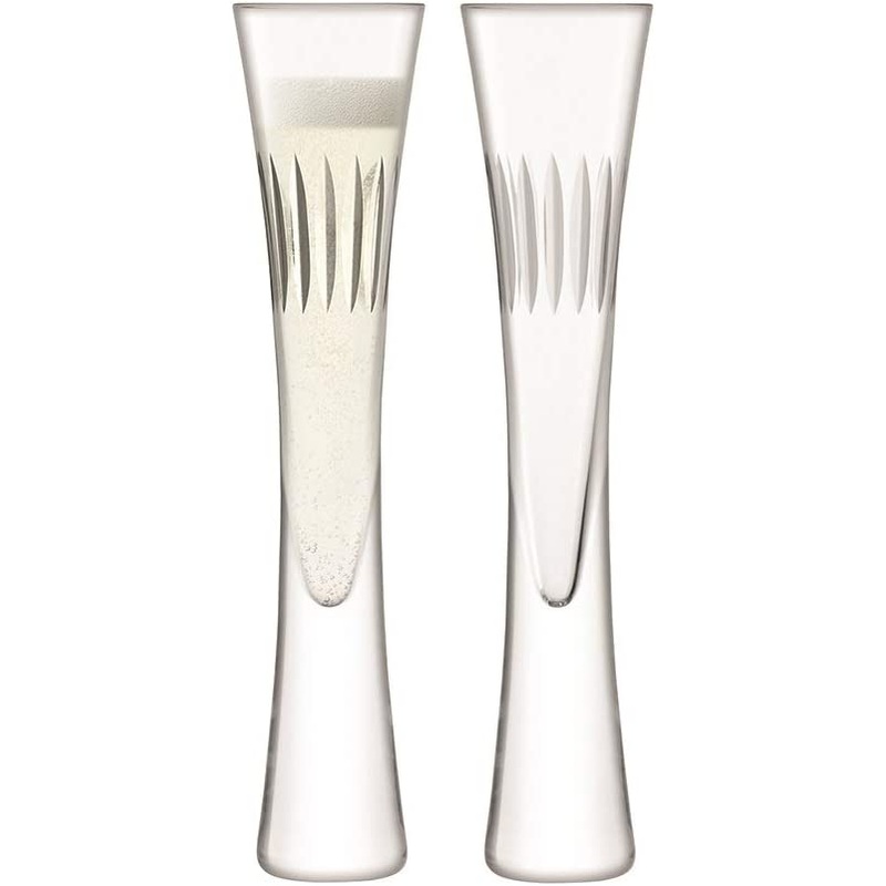 LSA International Moya Set of 2 Champagne Flute