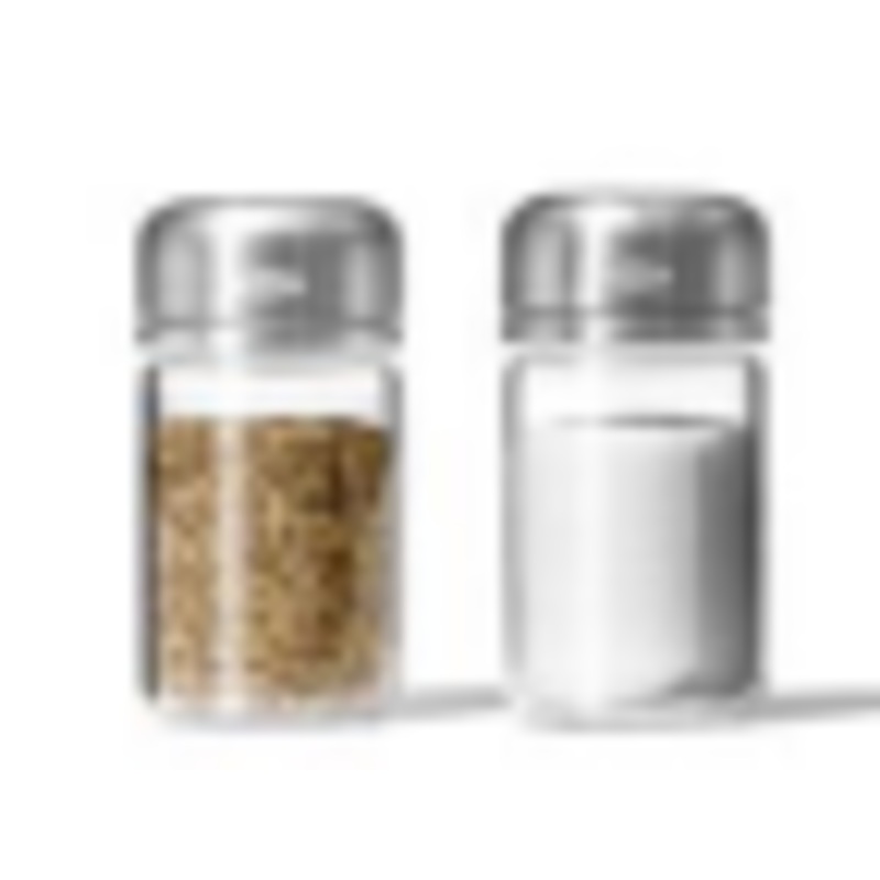 OXO Glass Salt & Pepper Shaker Set