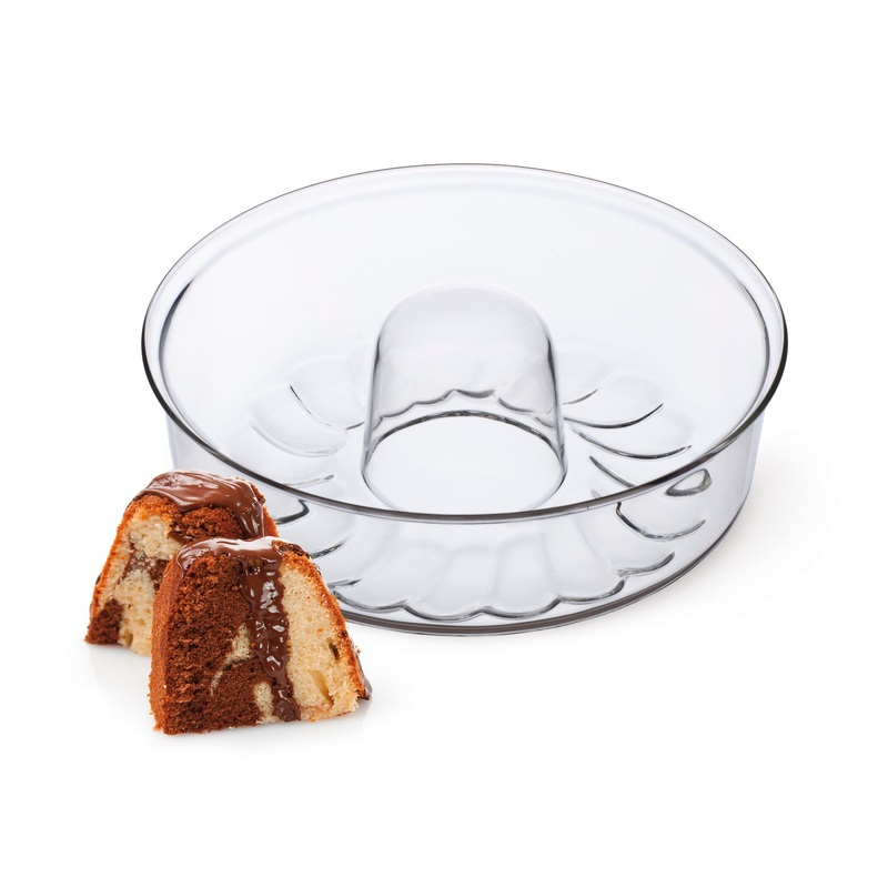 Simax Shallow Blown Glass Bundt Pan