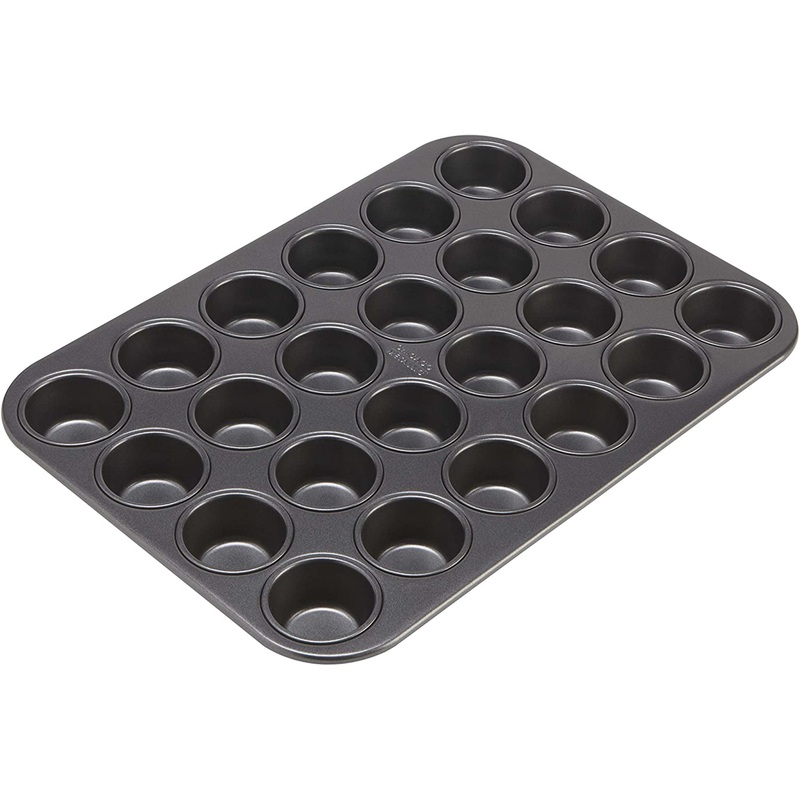Chicago Metallic 24-Cup Mini-Muffin Pan, 15.75-Inch-by-11-Inch