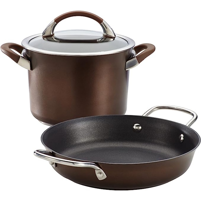 Circulon Hard Anodized 3 Piece Cookware Set