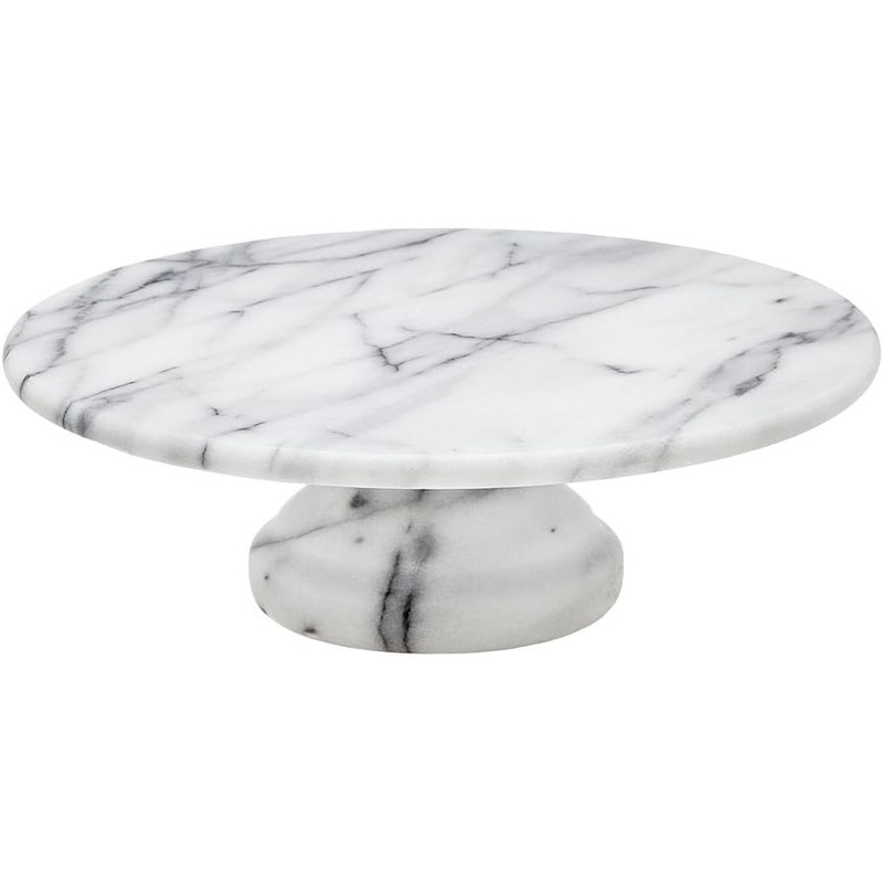 Godinger La Cucina Marble Pedestal Pastry Stand