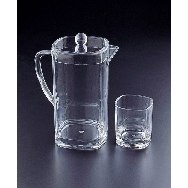 Huang Acrylic 2 Qt. Square Pitcher