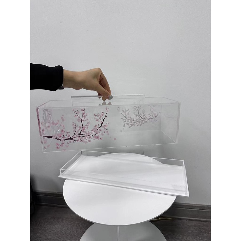 Waterdale Collection Rectangular Cake Plate with Dome