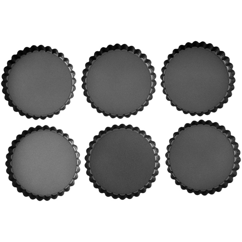 Wilton Perfect Results Non-Stick Tart Pan Set, 6-Piece