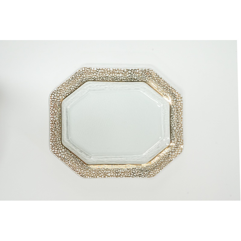 Annieglass Mosaic Serving Platters