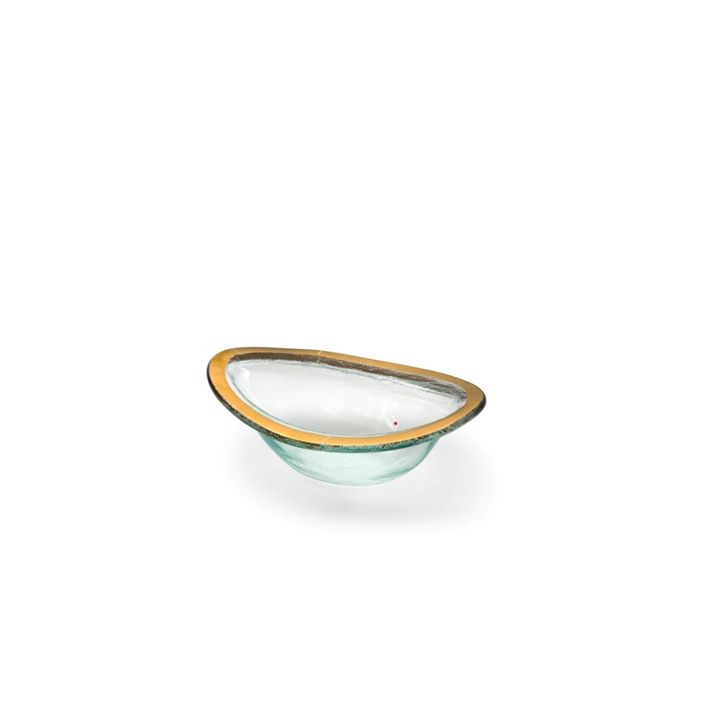 Annieglass Roman Antique Sauce Bowl