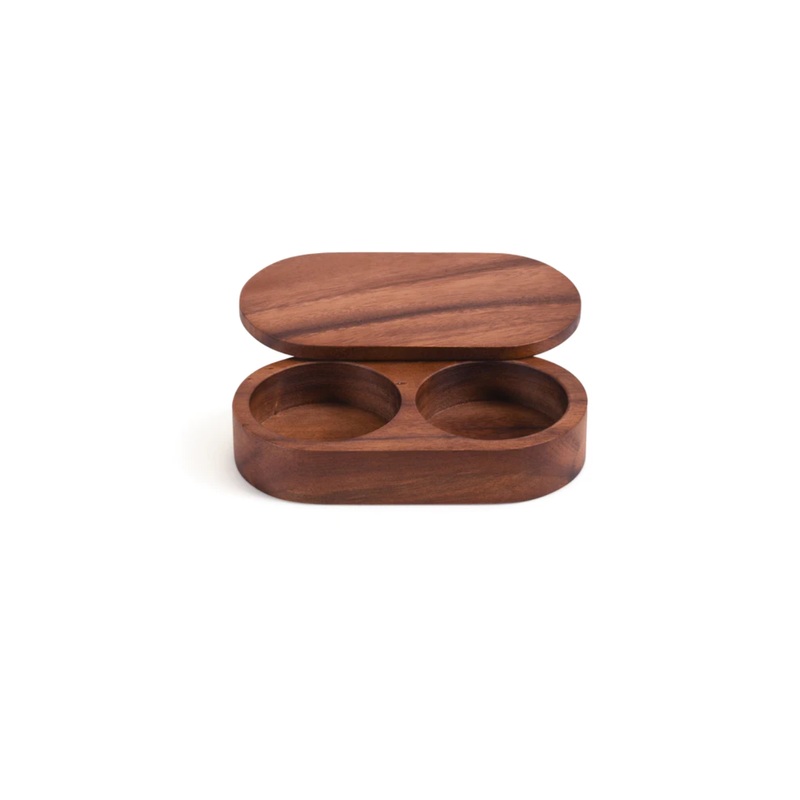 Kalmar Home Wood Salt Cellar