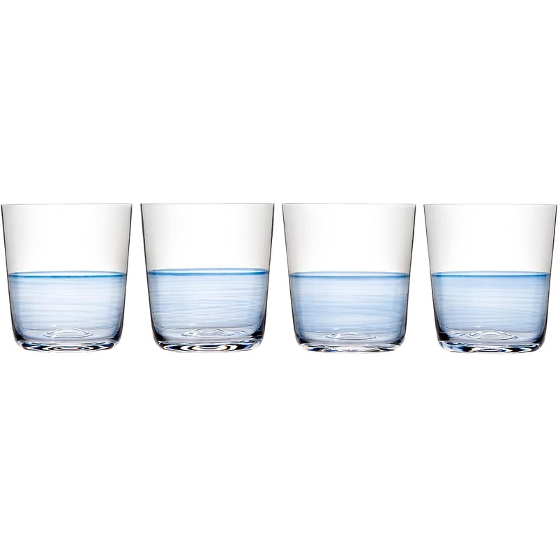 Royal Doulton 1815 Tumblers, Blue, Set/4