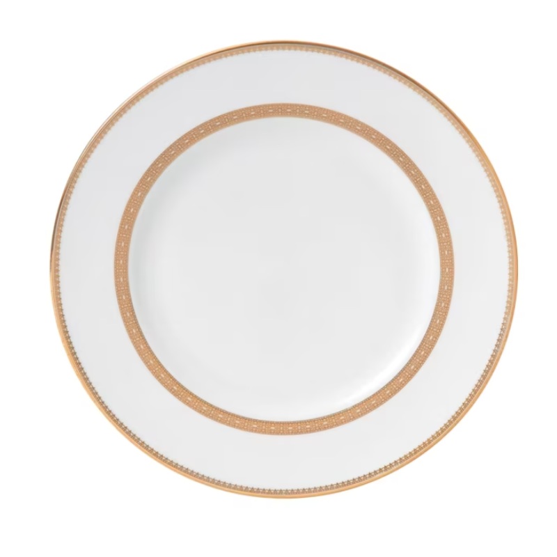 Vera Wang Lace Gold Dinner Plate 10.7 inches