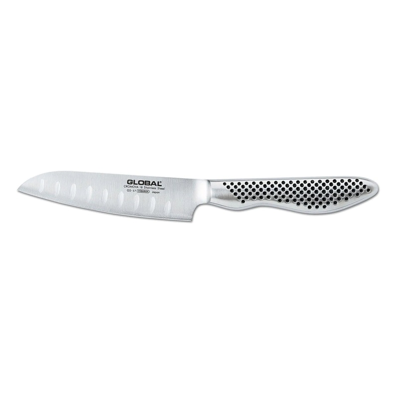 Global Classic Hollow Ground 4" Santoku, GS-57