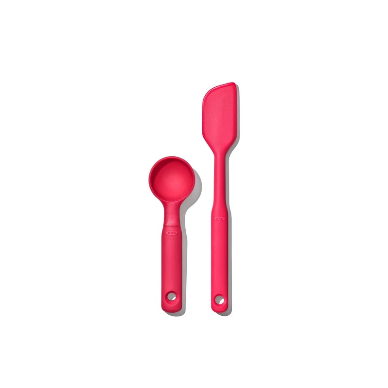 Oxo Silicone Cookie Scoop & Small Spatula Set