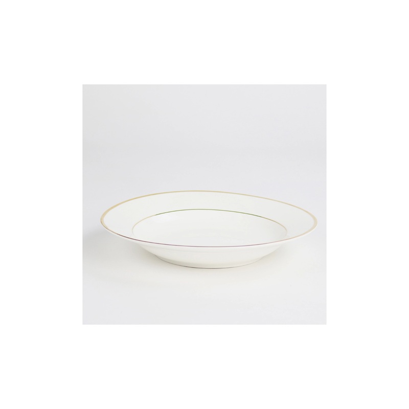 Little White Dish Classic Rim Soup Bowl, Set/4