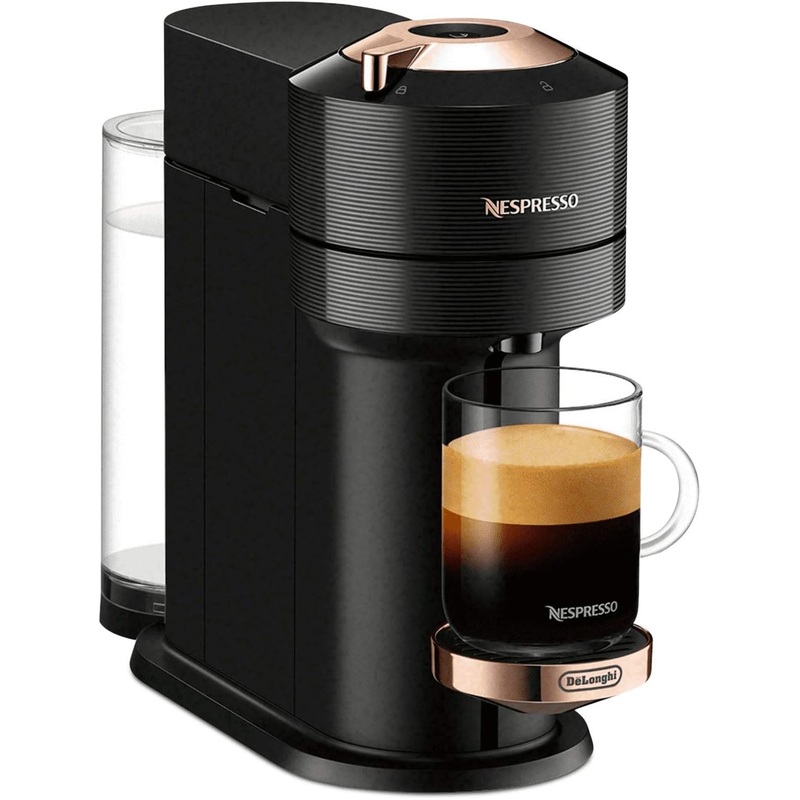 Nespresso Vertuo Next Coffee and Espresso Machine by De'Longhi, black ENV120B