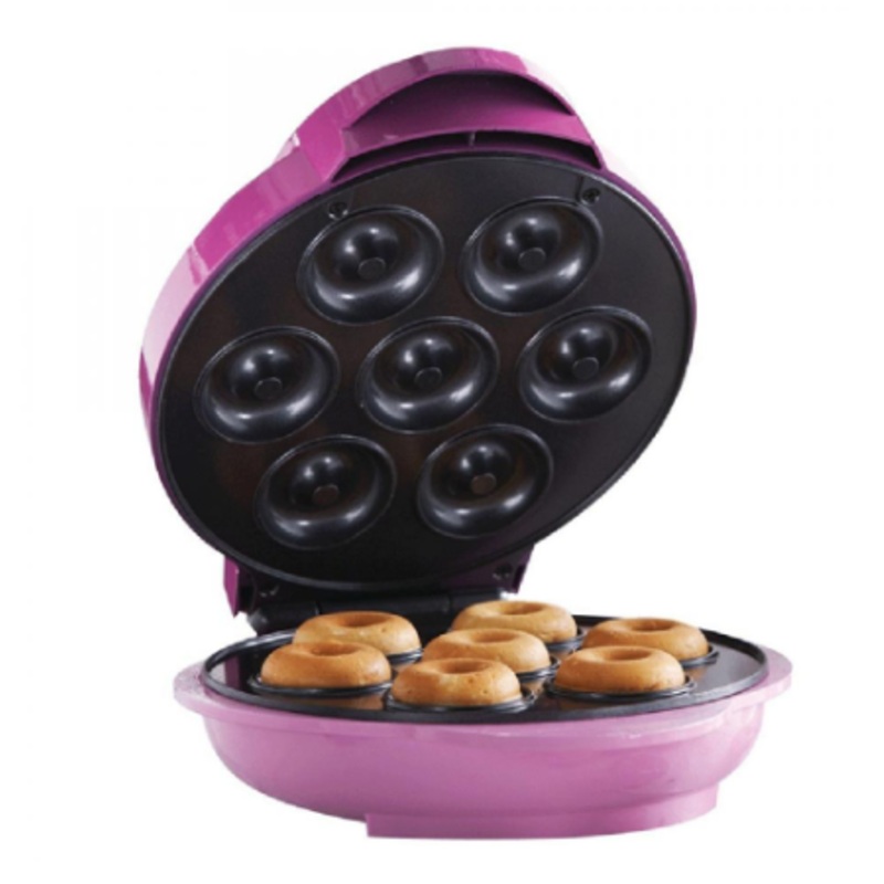 TS-250 Non-Stick Mini Donut Maker Machine, Pink