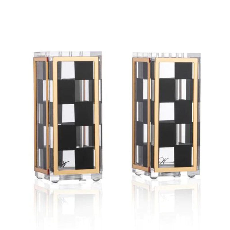 Waterdale Collection Onyx Salt and Pepper Shakers