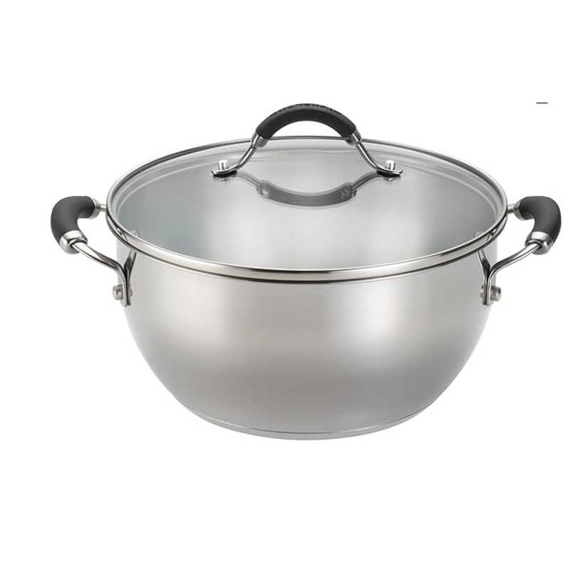 KitchenAid Stainless Steel 5-1/2-Quart Covered Casserole