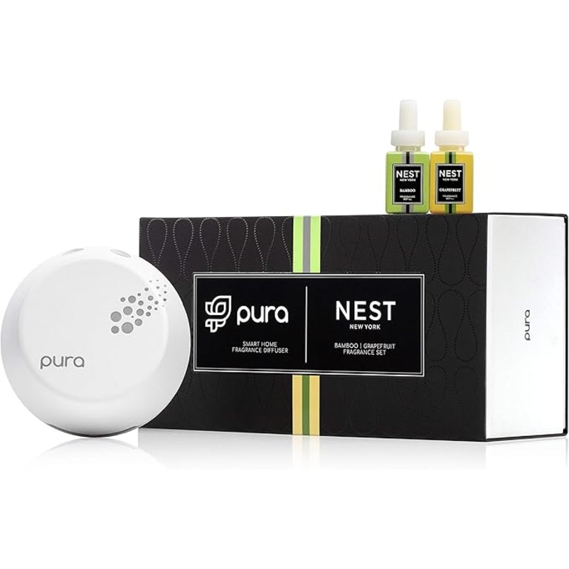 Nest Fragrances PURA Smart Home Diffuser Device, Duo - Bamboo & Grapefruit