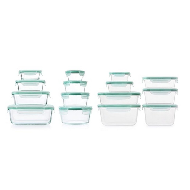 OXO Good Grips 30 Piece Smart Seal Glass & Plastic Container Set