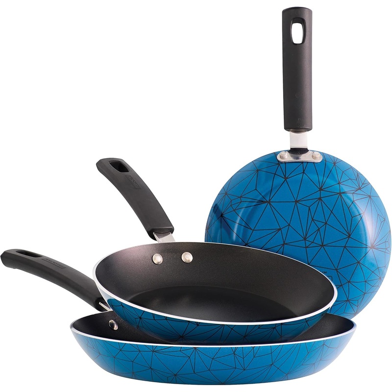 Tramontina Style Aluminum Nonstick Fry Pans 3 pc Set