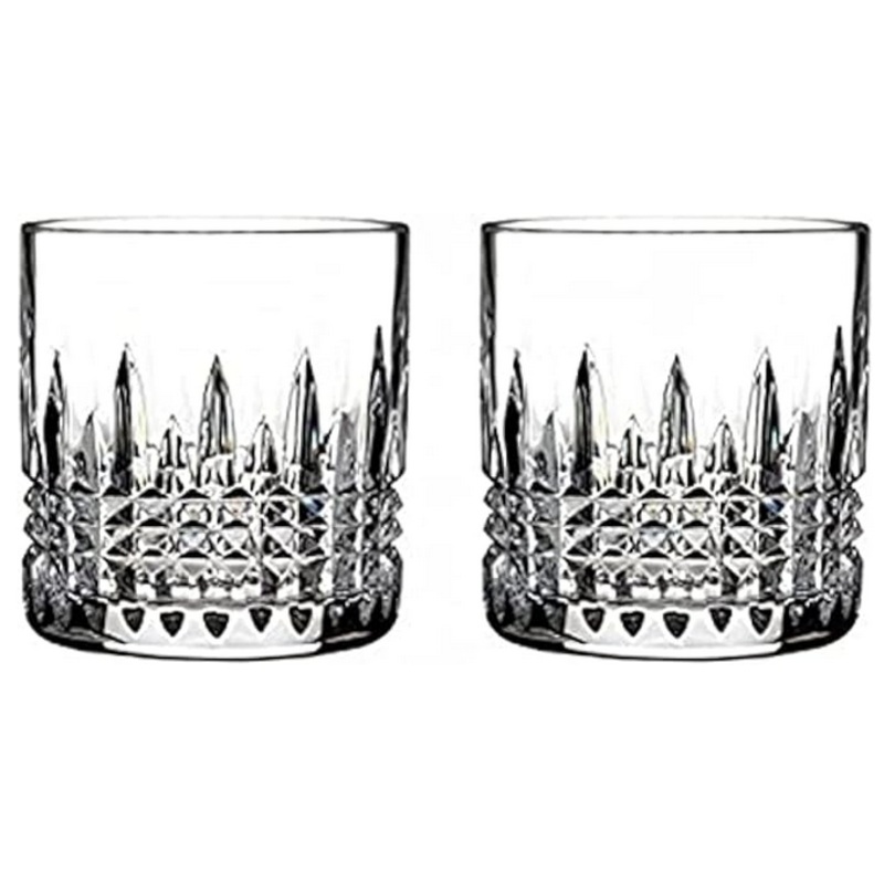 Waterford Connoisseur Lismore Diamond Straight Tumbler Set of 2