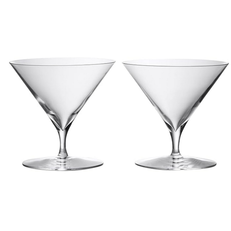 Waterford Elegance Martini Glass, Set of 2,10Fl oz