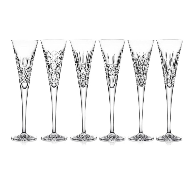 Waterford Heritage Toasting Flutes, Set of 6