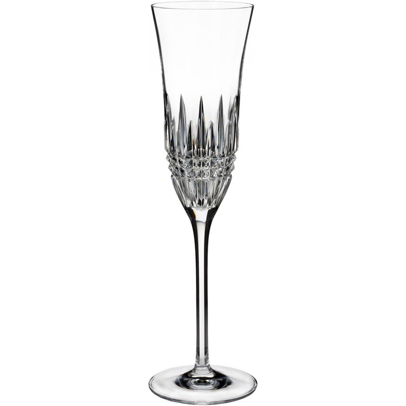 Waterford Lismore Diamond Essence Champagne Flute, 7oz