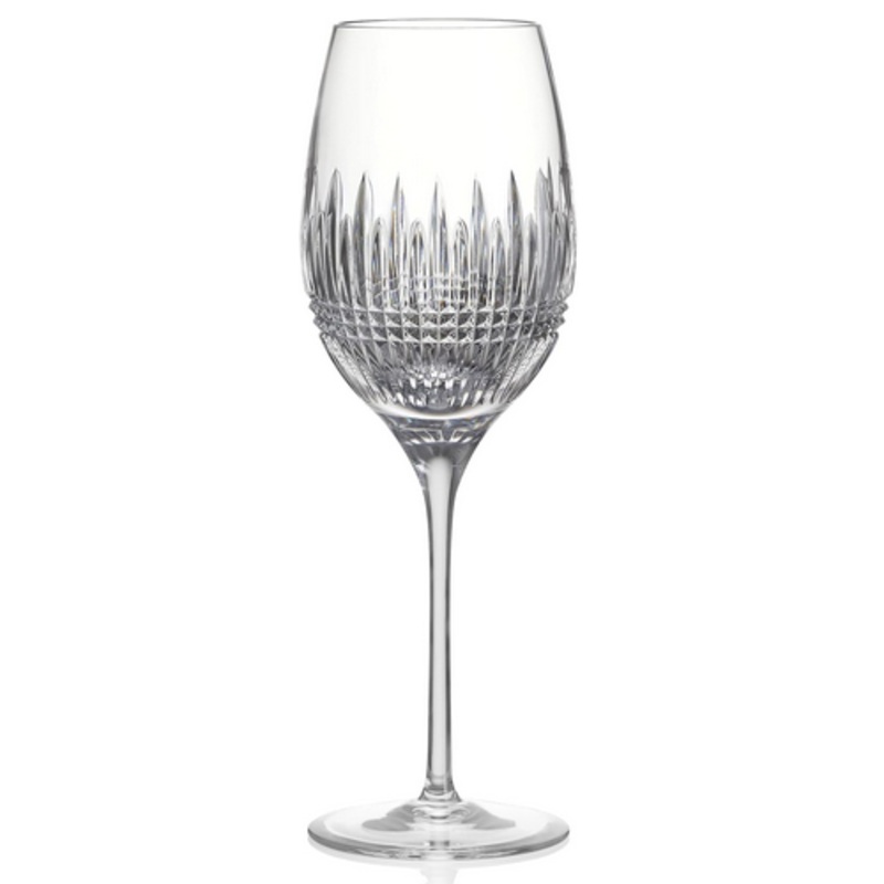 Waterford Lismore Diamond Essence Medium White Wine Glass, 15.5 oz, Clear