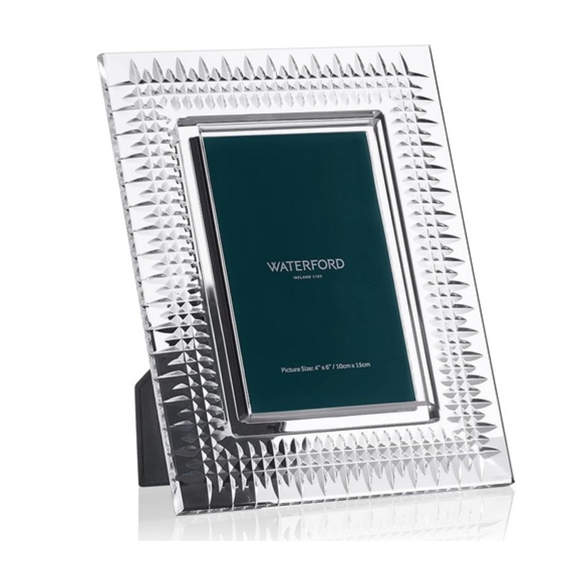 Waterford Lismore Diamond Picture Frame 4x6