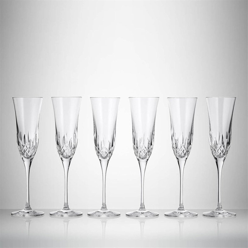 Waterford Lismore Essence Champagne Flute, 7.5 oz., Set of 6