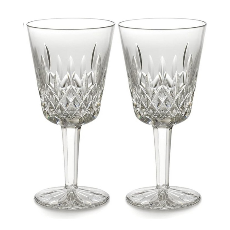 Waterford Lismore Goblet Pair